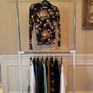 Sezane Felix Jumper Large Bouquet Print - Size M
